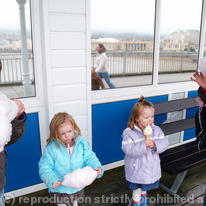 On the pier