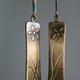 Long Flower Earrings