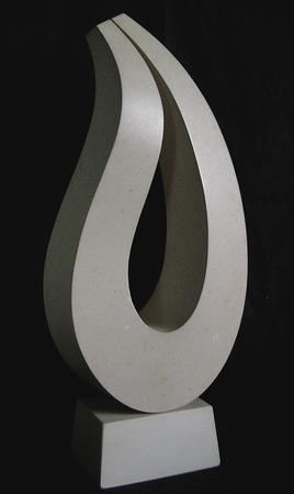 attuned, limestone, SOLD
