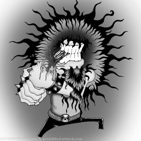 HOSTILE - New T-shirt - Grey
