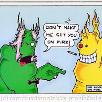 Mr. Always on fire