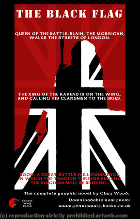 Black Flag advert design