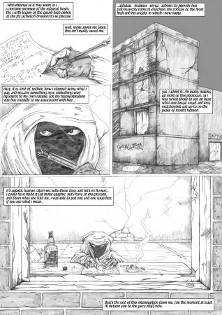Angel of Wrath sample page Issue 1