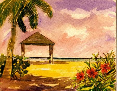 Beach Cabana West Bay