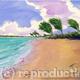 7Mile Beach | £150 | 20 x 25cm | acrylic on paper 7Mile Beach