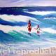 After the storm | £175 | 46 x 76cm | acrylic on panel After the storm
