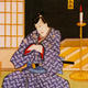 Samurai Contemplation | | | Woodblock Print Samurai Contemplation