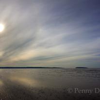 Shifting clouds