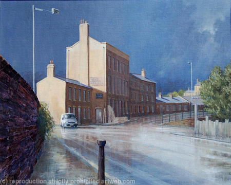 Wet day, the old Coal Office