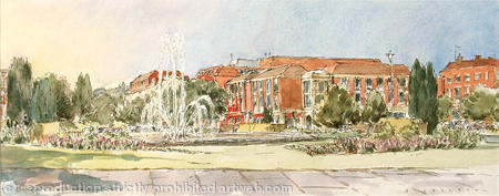 Coronation Fountain, Welwyn Garden City