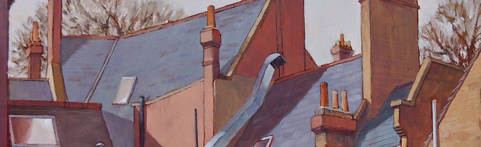 Backs III: behind the restaurant
