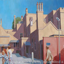 Backs II: behind  Oaklands College
