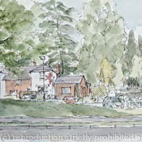 The Red Lion on the way to Welwyn