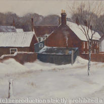 Winterton under snow
