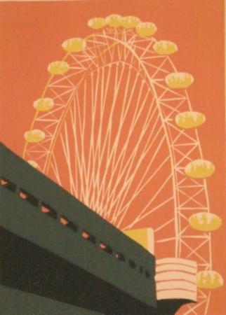 The London Eye (blue)