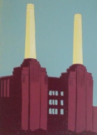 Battersea Power Station (aubergine)