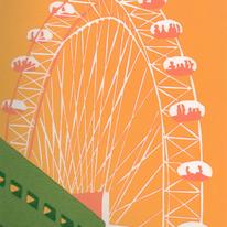 The London Eye (yellow)
