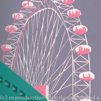 The London Eye (mauve)