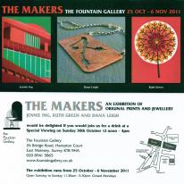 The Makers at the Fountain Gallery