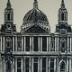 St Pauls Cathedral | £65 | 20 x 5cm | linocut print edition of 25 St Pauls Cathedral