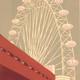 The London Eye (burgundy)