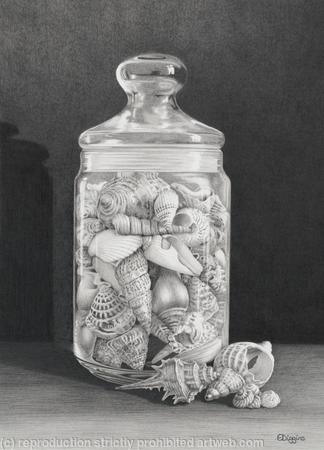 Jar of shells