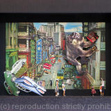 Year of the Monkey - Collage in a Box Frame (3D Effect)