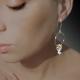 Sterling Silver Single… | £35(sold) | | Sterling Silver Single Loop Earrings With Moonstone Beading Sterling Silver Single…