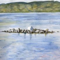 Islet opposite Kaminia 22.X.09