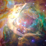 gliding through gas - giclee on canvas