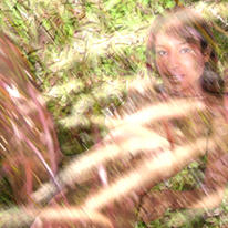 grass seed girl