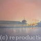 Fire on Hastings Pier | £380 | 50 x 30cm | Watercolour Fire on Hastings Pier