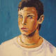 Mark | (sold) | 80 x 40cm | Aycrilic on canvas Mark