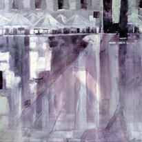 Plaza After Rain