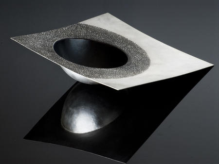 silver etched bowl