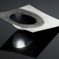 silver etched bowl