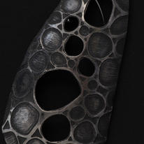 2d etched brooch