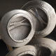 silver etched 3d cufflinks