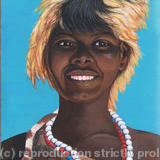 KENYAN SMILE - Acrylic on Canvas