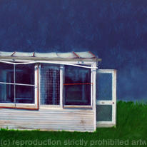 Prize Winning Shed Painting