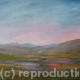 Highland Evening | £500 | 100 x 80cm | Oil on Muslin on Board Highland Evening
