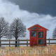 Red Shed | £350 | 60 x 40cm | Oil on Canvas Red Shed