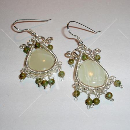 Mermaids Purse - Green Onyx