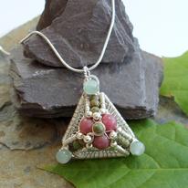 Rhodonite Pyramid