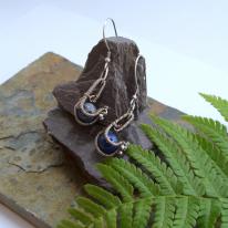 The Claw - Lapis Earrings