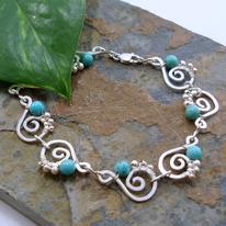 Turquoise Cirrus Bracelet