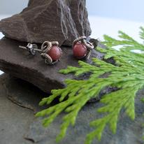 Daisy - post earrings Silver