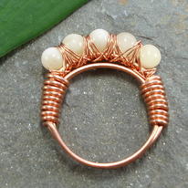Kiss Kross Ring - Honey Jade