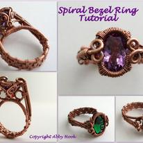 Spiral Bezel Ring Tutorial