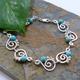 Turquoise Cirrus Bracelet
